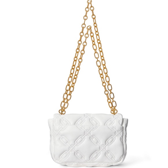 RARE Ralph Lauren Quilted Leather Shoulder Bag - Picture 7 of 9